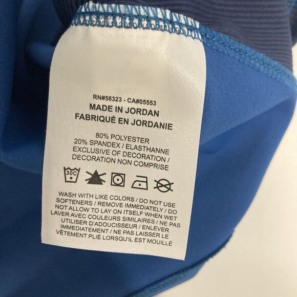 Nike Women's Small Dri-Fit Yoga Training Racerback Tank DR0374-407 Blue NEW NWT - Picture 7 of 12